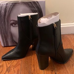 Black JLO Dorindah booties